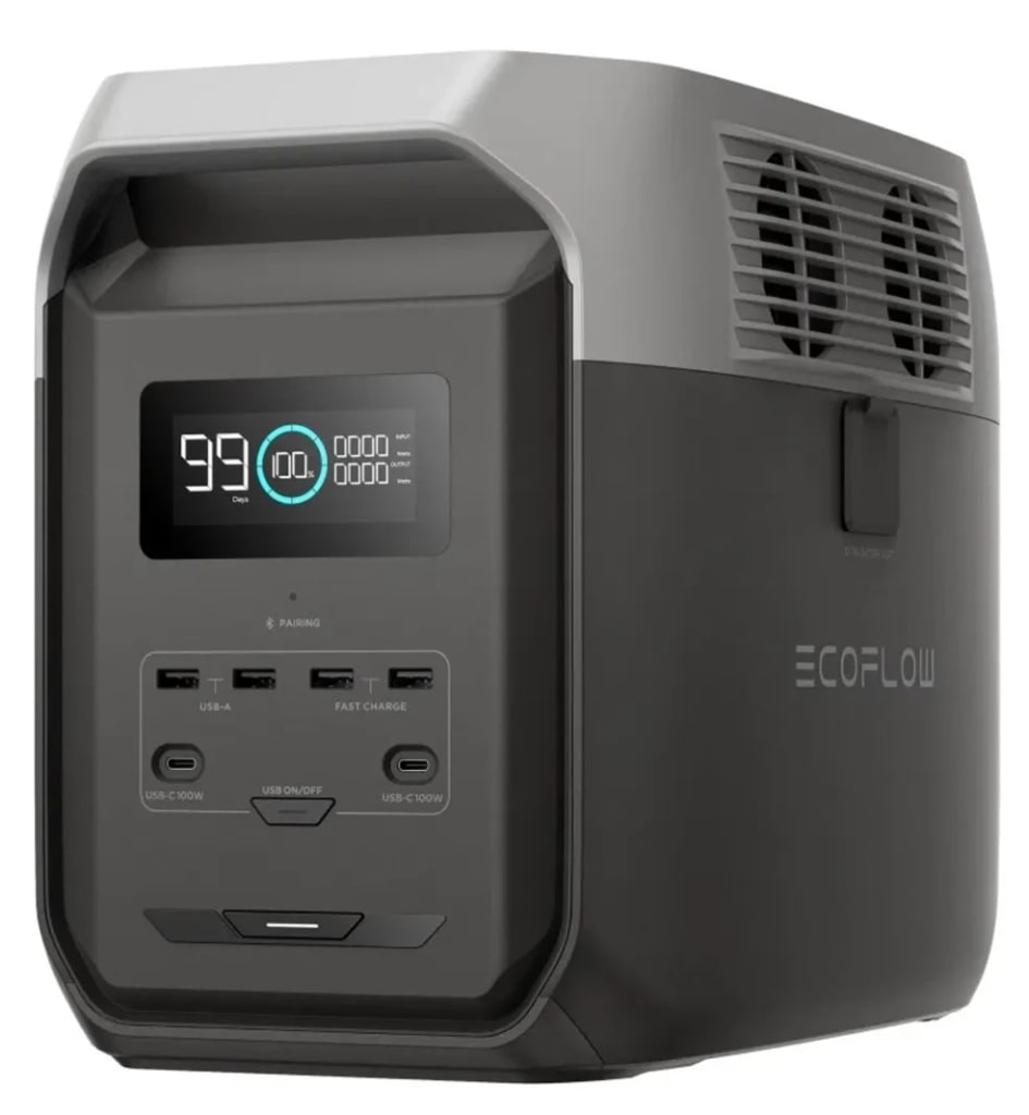 Refurb EcoFlow DELTA 3 1500 1536Wh LiFePO4 Portable Power Station