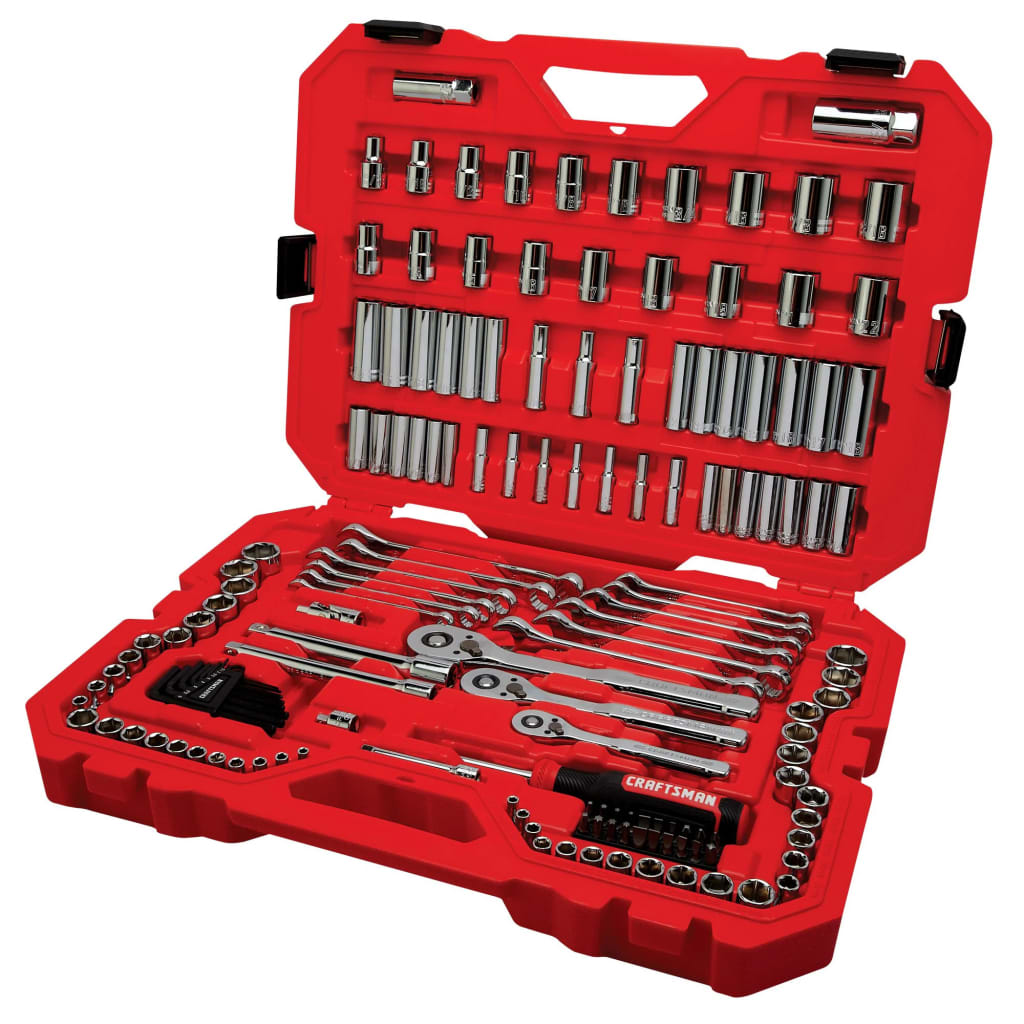 Craftsman 159-Piece Standard (SAE) and Metric Mechanics Tool Set: $99