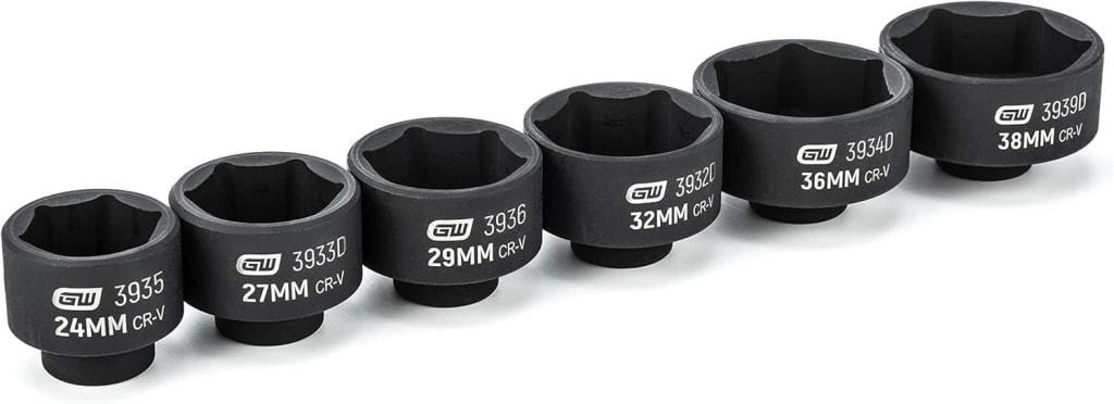 GearWrench 6-Piece Oil Canister Socket Set Service Kit: $22 - 41890