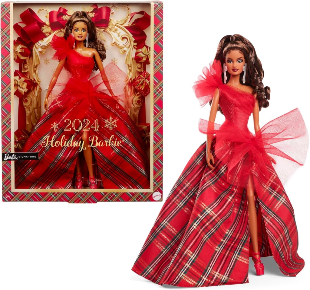 Mattel Barbie Signature 2024 Holiday Doll