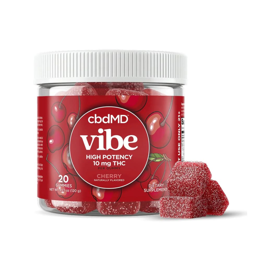 cbdMD Delta 9 THC Vibe Gummies 20-Count
