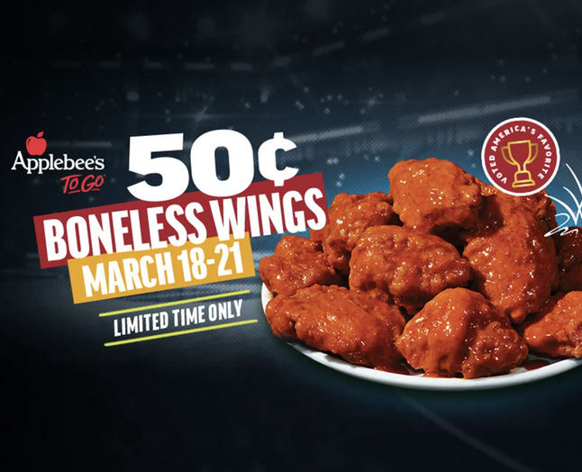  Applebee's Boneless Wings