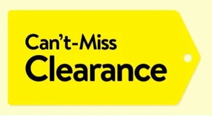 Walmart Can't Miss Clearance