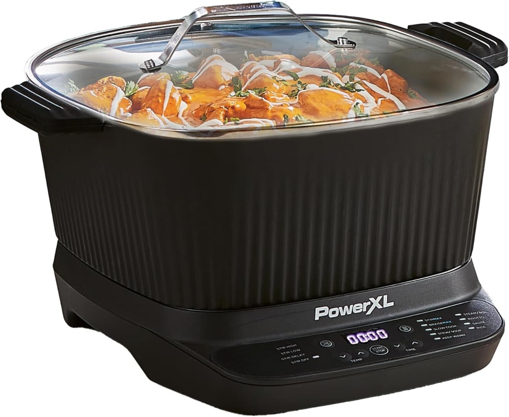 PowerXL Stirmax 7.5 Quart Digital Multi-Cooker