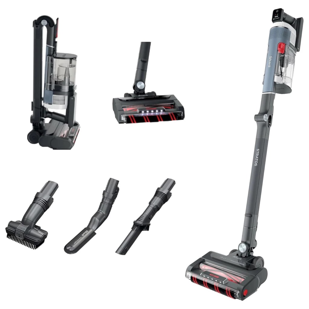 Certified Refurb Shark Stratos Cordless Stick Vacuum Cleaner for $135 + free shipping