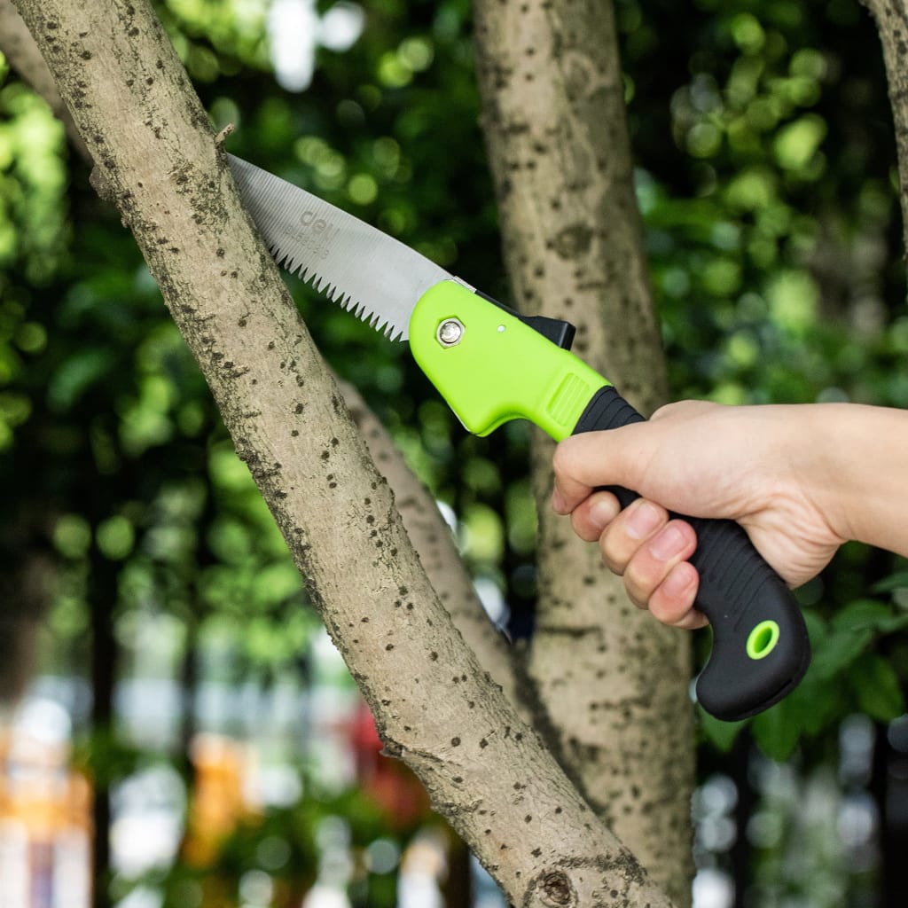 Deli 7" Stainless Steel Folding Handsaw for $9 + free shipping w/ $35