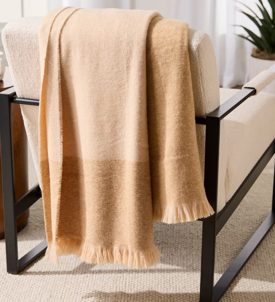Better Homes & Gardens 50x72" Throw Blanket for $5 + free shipping w/ $35