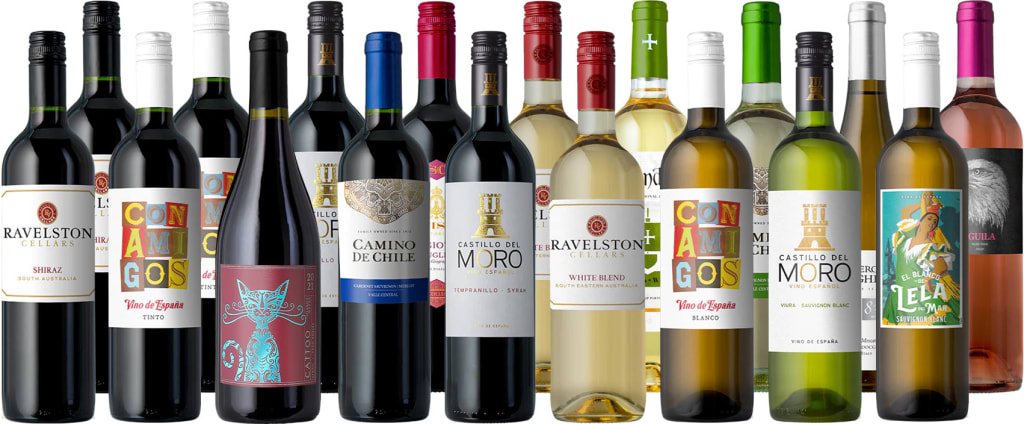 Splash Wines Big Games Big Deals 18-Bottle Wine Cases