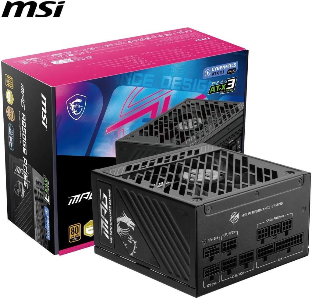MSI MPG 1,000W Fully Modular Gaming Power Supply