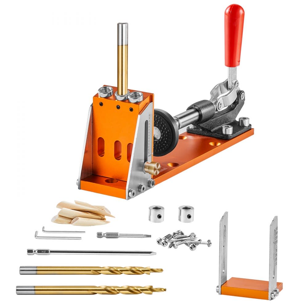 Vevor 30-Piece Pocket Hole Jig Kit for $26 + free shipping