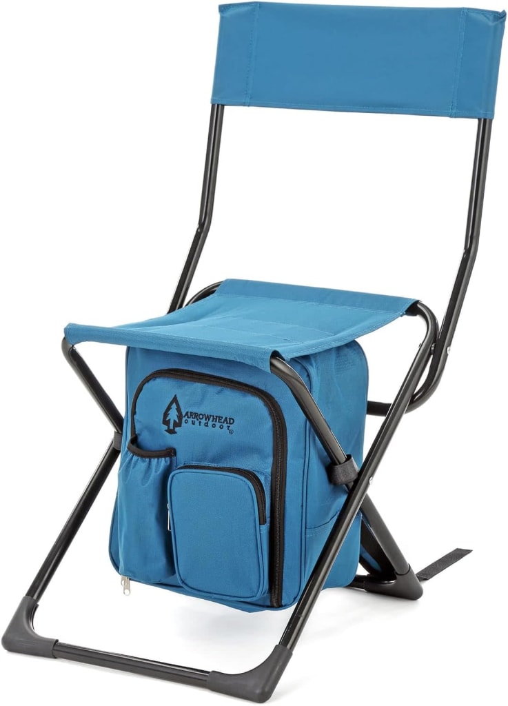 Arrowhead Outdoor Multi-Function 3-in-1 Compact Camp Chair