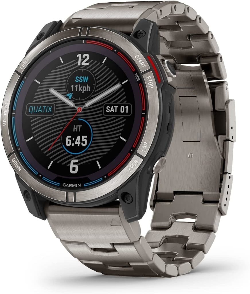 Garmin Quatix 7X Solar Edition Marine GPS Smartwatch