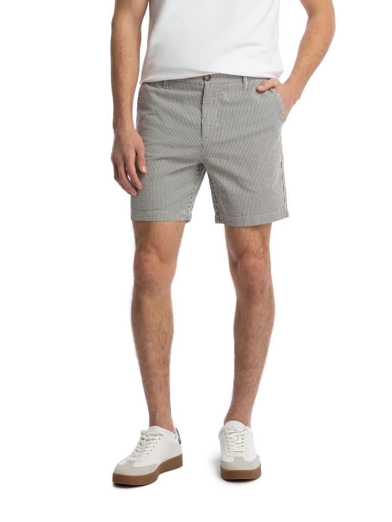 U.S. Polo Assn. Men's 100% Cotton Seersucker Shorts for $10 + free shipping w/ $35