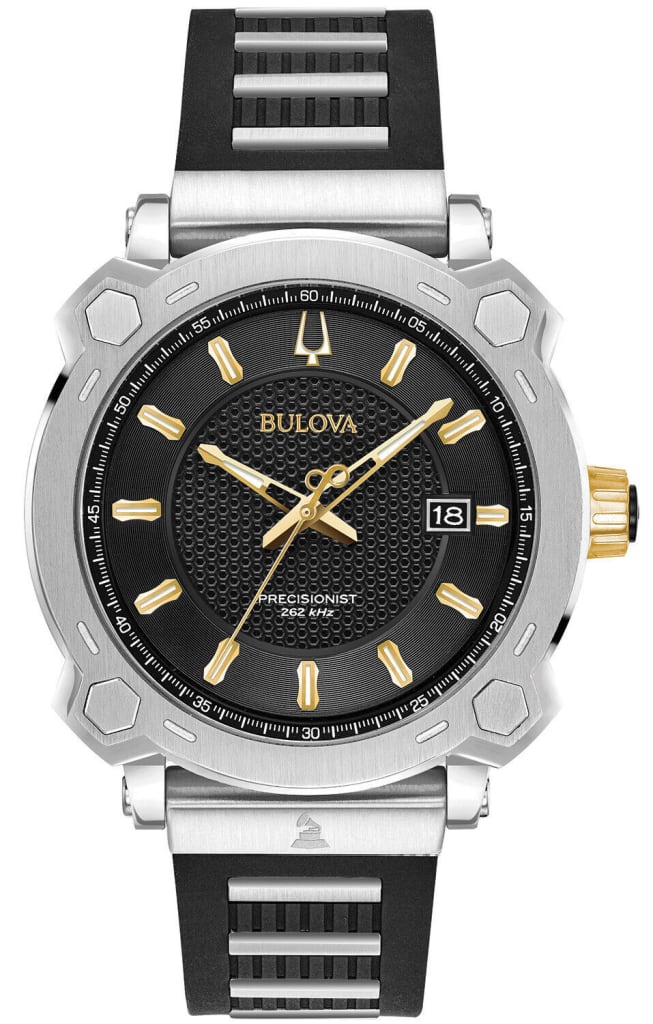 Bulova Men's Precisionist Grammy Quartz 41mm Watch for $260 - 98B319