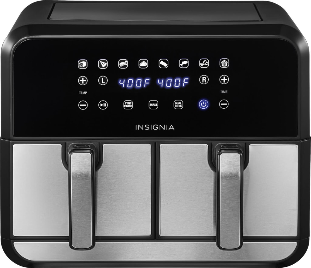 Insignia's stainless steel 10-qt. Air Fryer Oven drops to $60