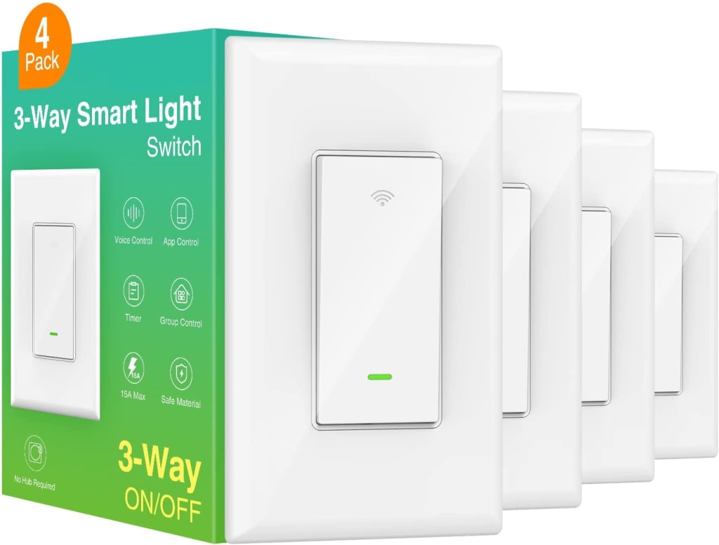 Beantech Smart Light Switch 4-Pack for $48 - SW6-4