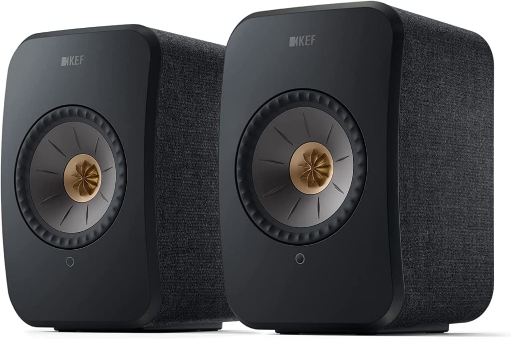 KEF LSX II Wireless HiFi Speaker System for 1,000 LSXIIBL