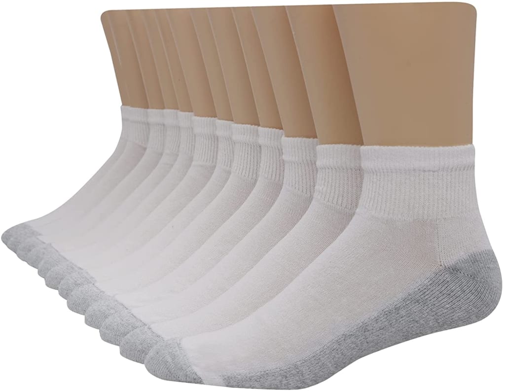 681V6 - Hanes Womens Cool Comfort Ankle Socks 6-Pack