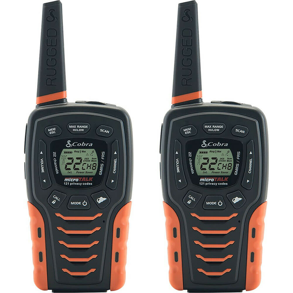 Cobra Rechargeable 35-Mile 2-Way Walkie Talkies For $40 - ACXT645