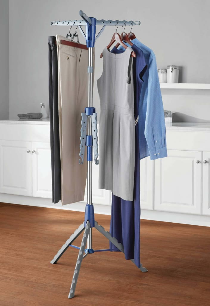 Mainstays Collapsible 2Tier Tripod Drying Rack for 26 DRYW06866