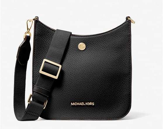 Michael Michael Kors Briley Small Pebbled Leather Messenger Bag 