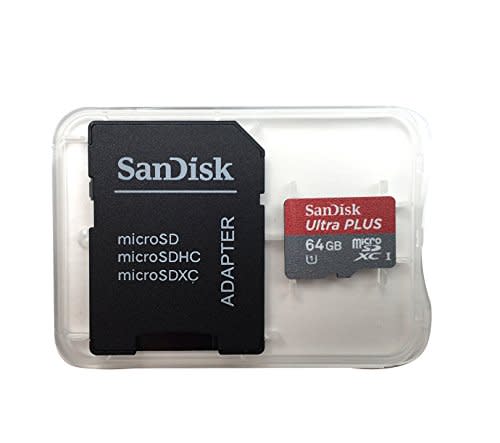 SanDisk Ultra Plus microSDXC 64GB Memory Card