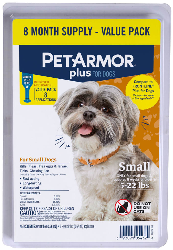 PetArmor Plus 8Month Flea and Tick Prevention for Dogs for 32 5432