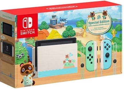 Nintendo Switch Animal Crossing Console Bundle for $300 w/ $35 Dell Gift  Card
