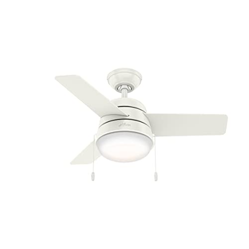 Hunter Fan Company 59301 Aker Indoor with LED Light, Pull Chain Control