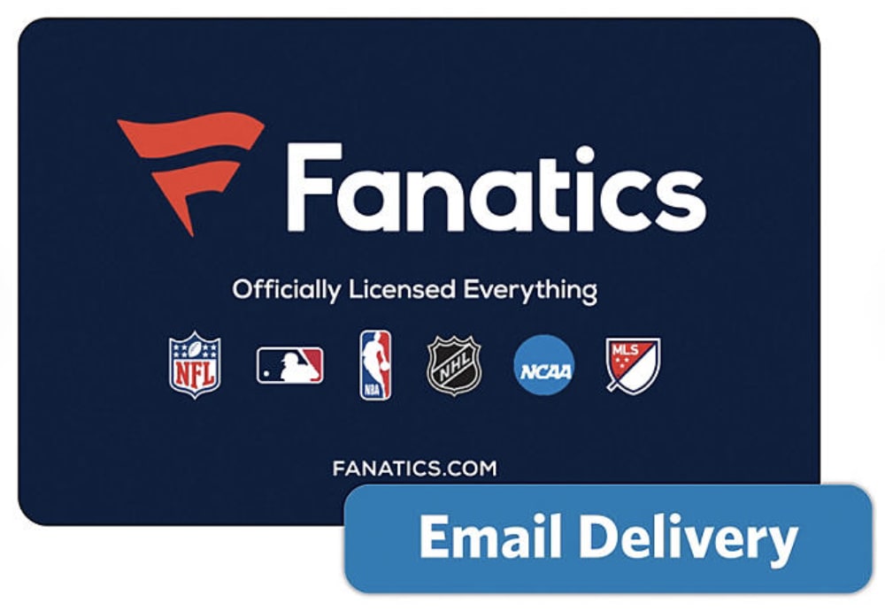 100 Fanatics Gift Card 80 for members