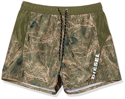Diesel Men's BMOWT-Dorsal Shorts, Green, L for $53 - 00SA200AAXV5HQ