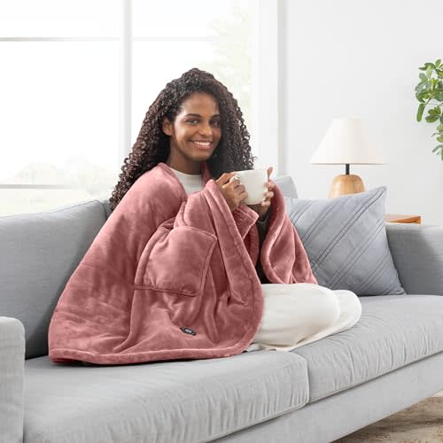 Heated Sherpa Wearable Blanket for 25