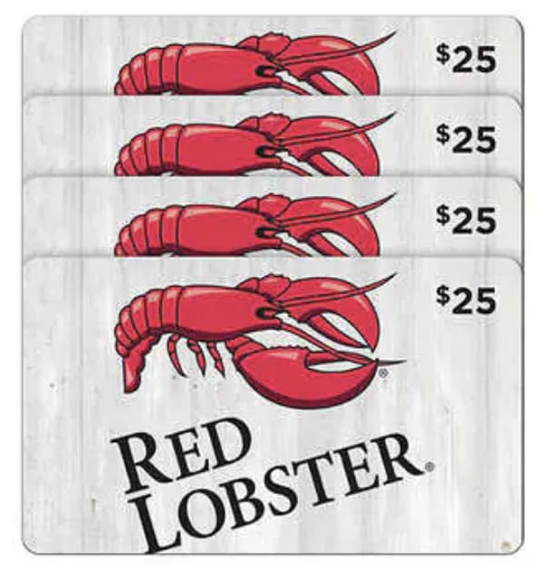 Red Lobster Gift Card, $25 | Hy-Vee Aisles Online Grocery Shopping