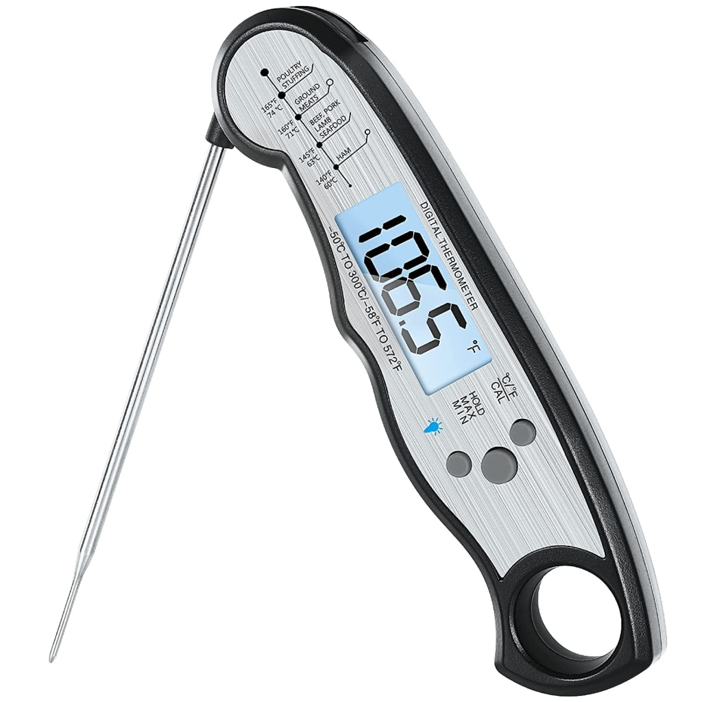 ImSaferell Digital Meat Thermometer for $7 - WJD123