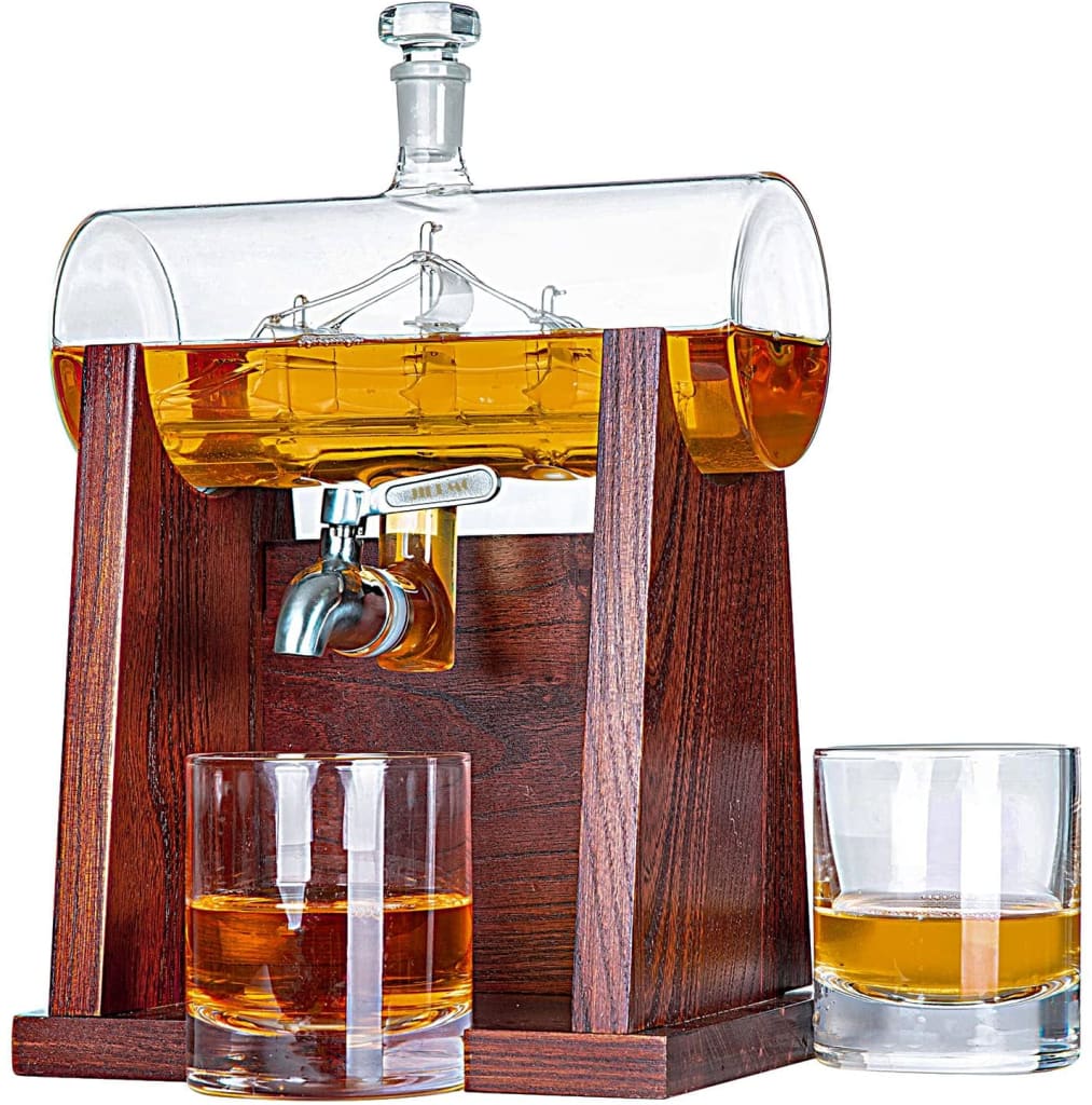 Jillmo Whiskey Decanter Set for 29 LQ011