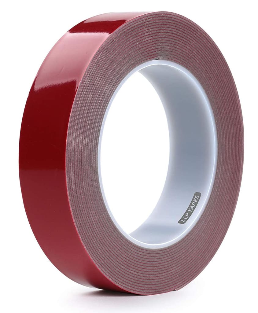 LLPT 1" x 20Foot Double Sided Heavy Duty Tape for 5 GA402