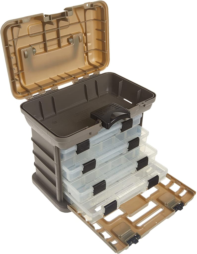 Plano Stow N' Go Pro Rack w/ 4 Organizers for $25 - ‎PLA13543A