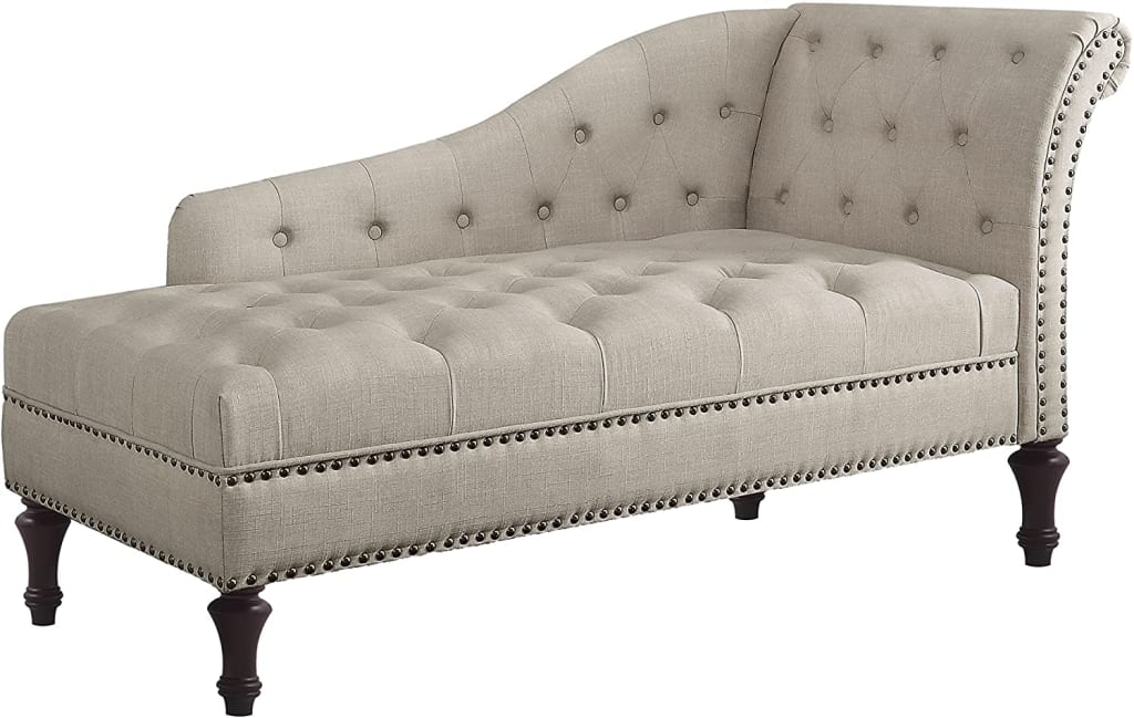Rosevera Deedee Upholstered Chaise Lounge for 199 D8