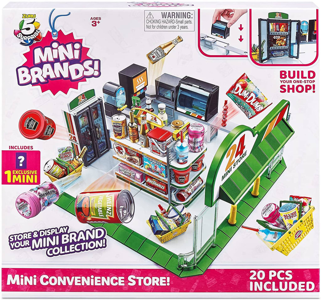 5 Surprise Mini Brands Mini Convenience Store Playset for $7 - 77170-S001