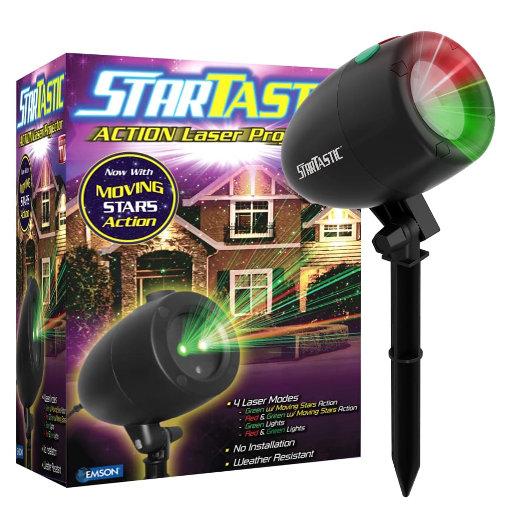 startastic action laser projector instructions