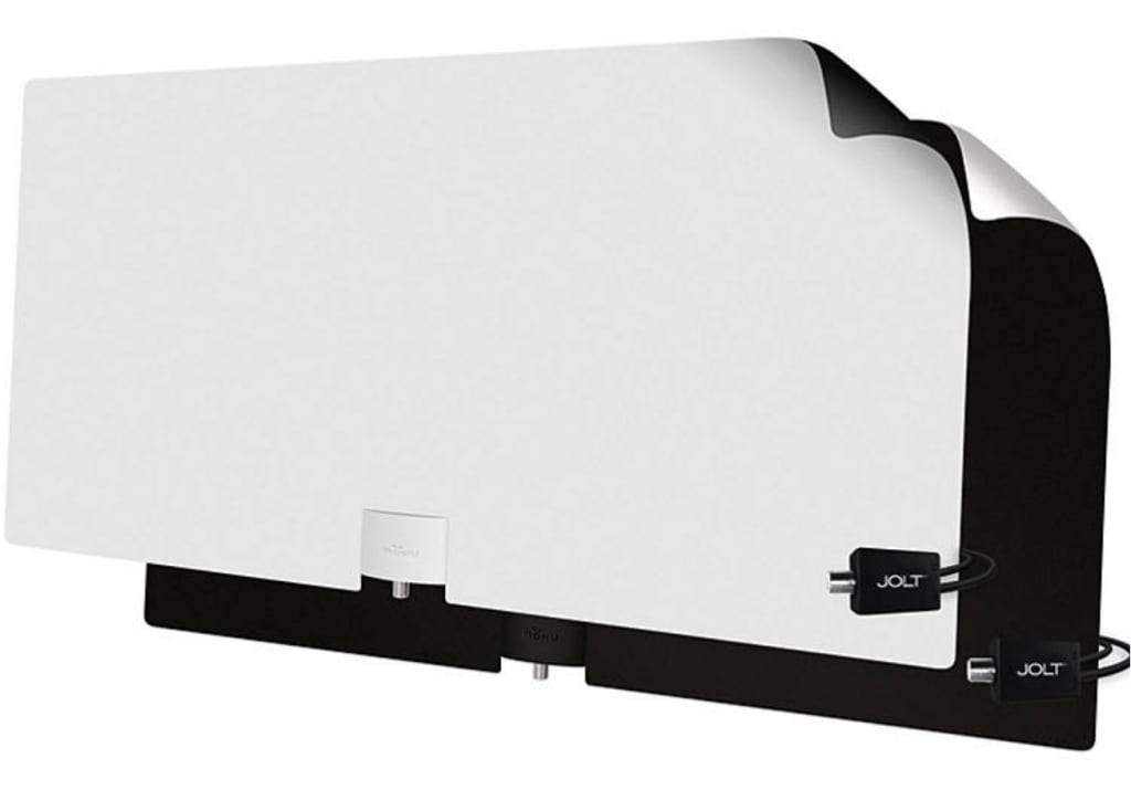 Mohu Leaf Ultimate 65-MIle Amplified Indoor HDTV Antenna 2-Pack for $60 ...