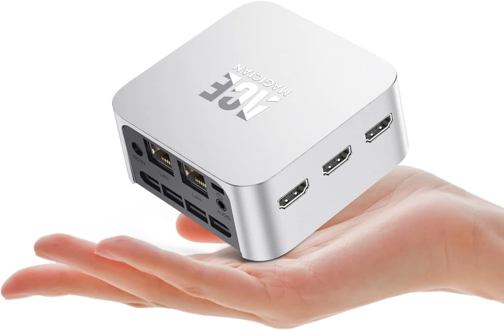 AceMagician T8 Plus 12th-Gen. N100 Mini Desktop PC for $131
