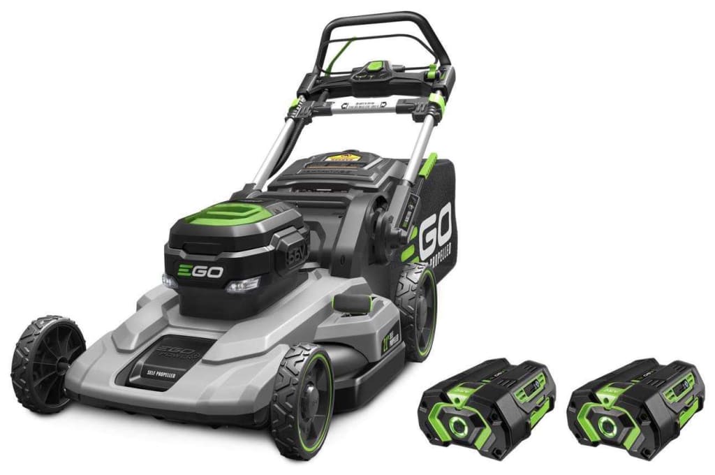 Ego Power 56v Cordless 21 Self Propelled Lawn Mower Kit W 2 4ah