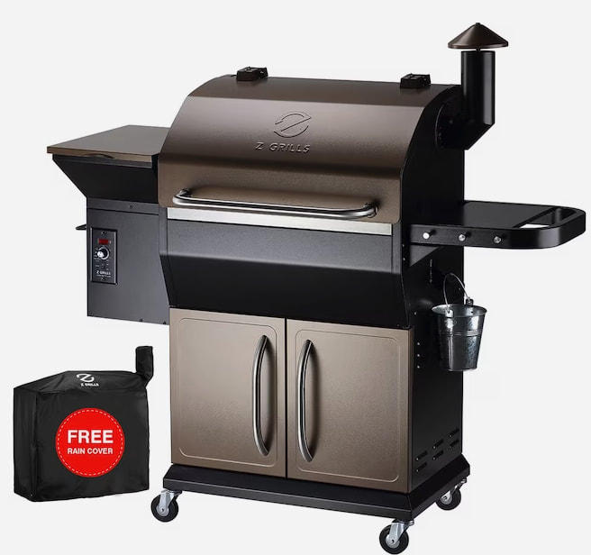 Z GRILLS Ultimate 1,060-Sq. In. 8-in-1 Bronze Pellet Grill for $589 ...