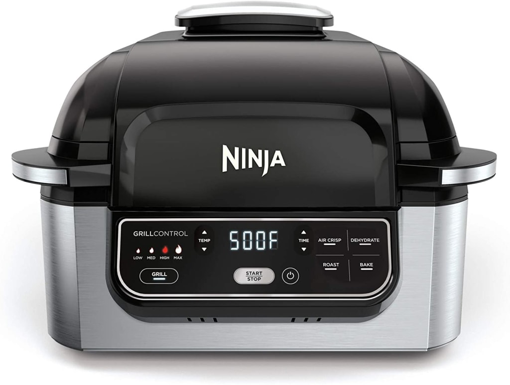 Save up to $120 on Ninja's 6-in-1 Foodi Air Fryer Grill with thermometer at  $160 shipped