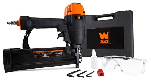 WEN 61741K 4-in-1 18-Gauge Pneumatic Flooring Nailer and Stapler