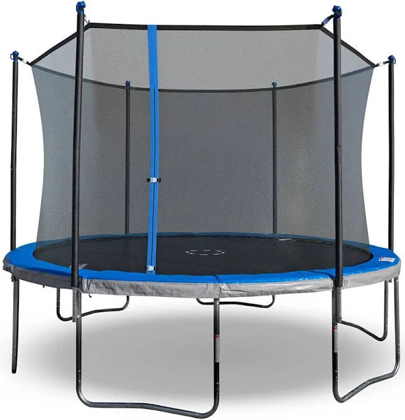 TruJump 12Foot Trampoline w/ 6Pole Enclosure for 179 STR12FT6P