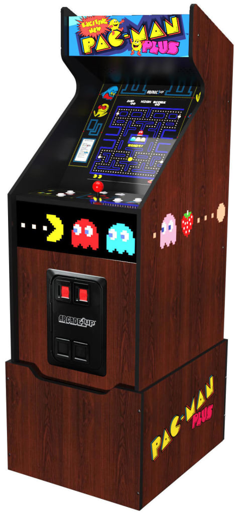 Arcade1Up Pac-Man Plus Arcade W/ Riser For $380 For Members - PAC-A-10286