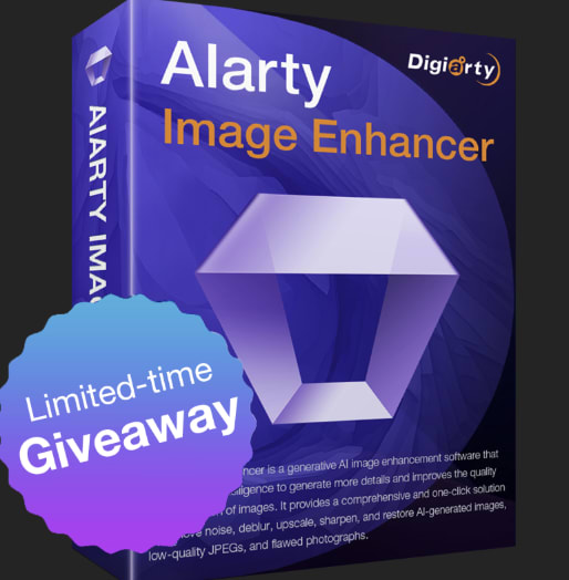 Aiarty Image Enhancer for PC & Mac - Transform Your Photos with AI for free + digital download