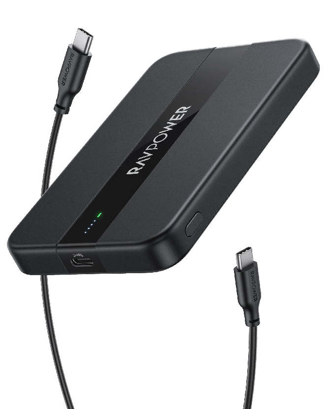 RavPower 5,000mAh Wireless Portable Power Bank for 10 RPPB234